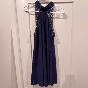 Blue dress